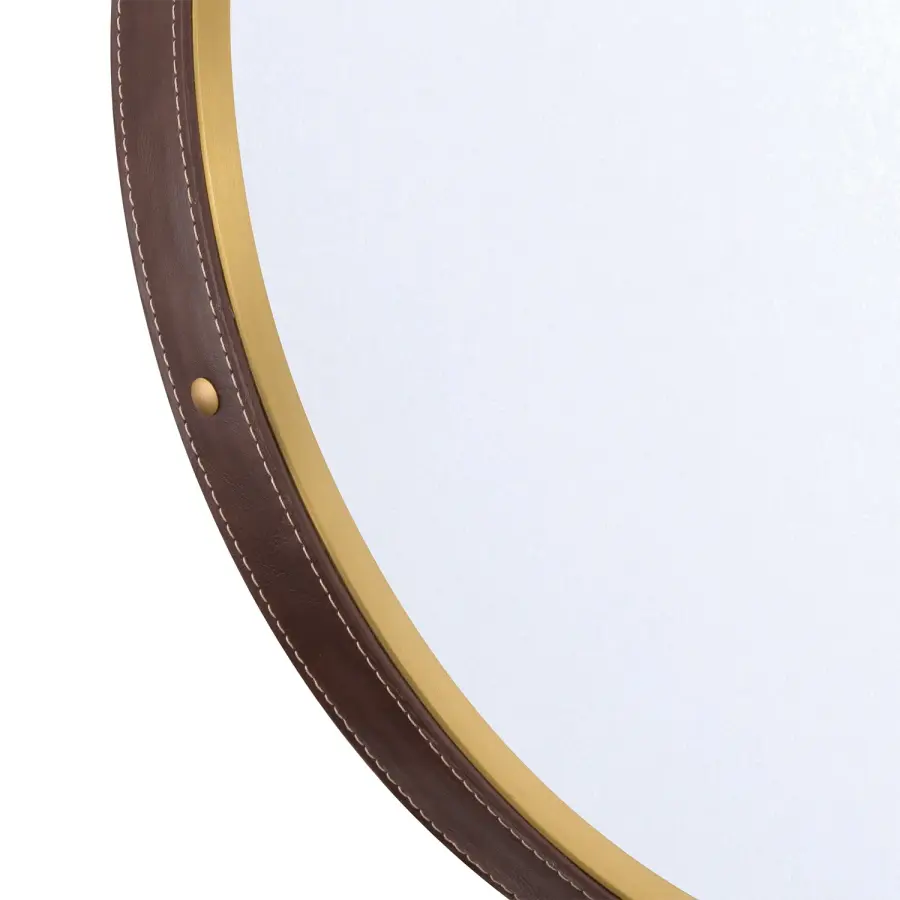 Callahan 17.75" Mirror in Luxe Gold - Image 5
