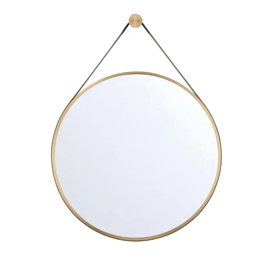 Callahan 23.5" Mirror in Luxe Gold - Image 1