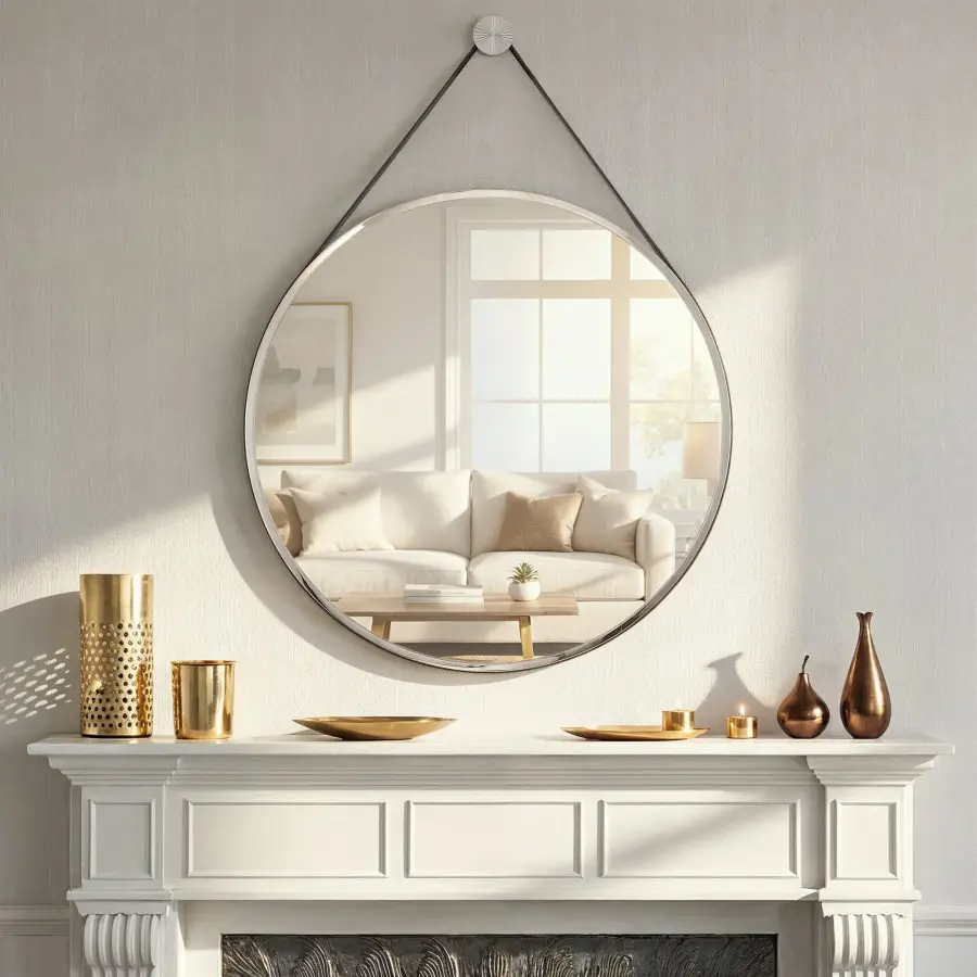 Callahan 23.5" Mirror in Luxe Gold - Image 14