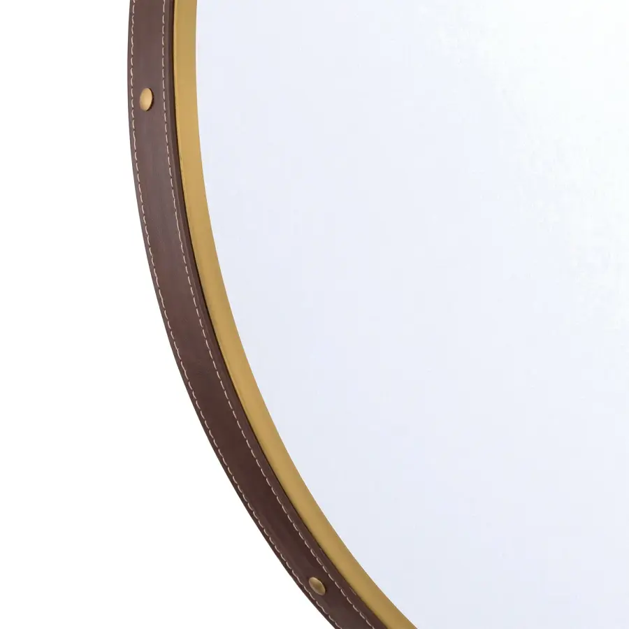 Callahan 23.5" Mirror in Luxe Gold - Image 5