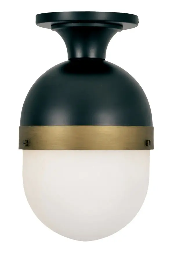 Capsule 8" Outdoor Semi Flush Mount - Image 1
