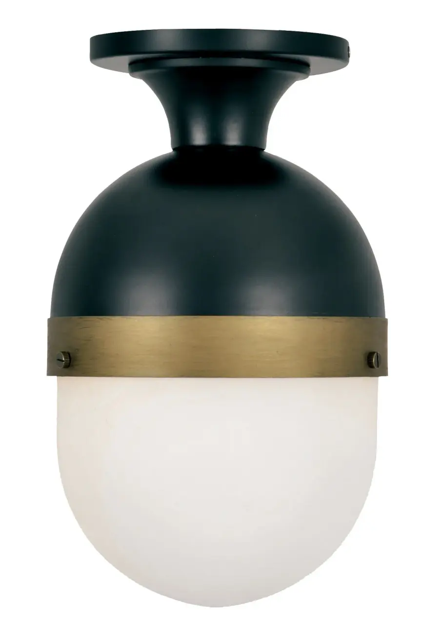 Capsule 8" Outdoor Semi Flush Mount - Image 1