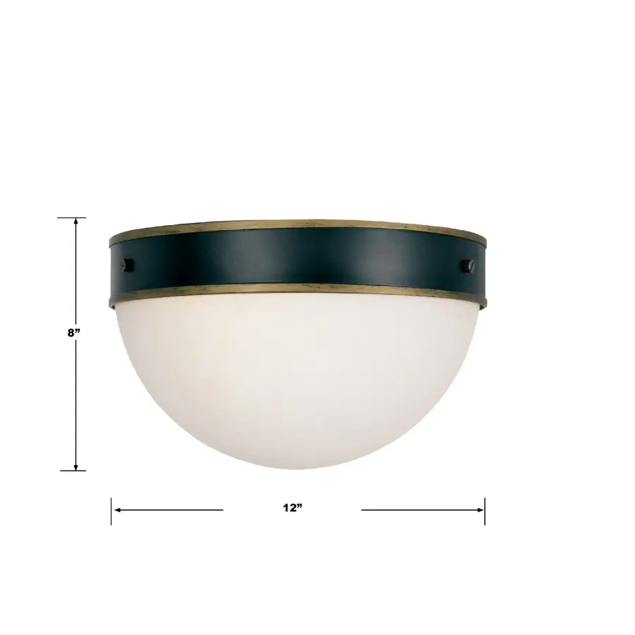 Capsule 12" Outdoor Flush Mount - Image 6