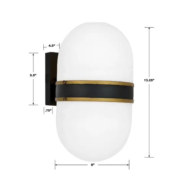 Capsule 8" Outdoor Sconce - Image 7