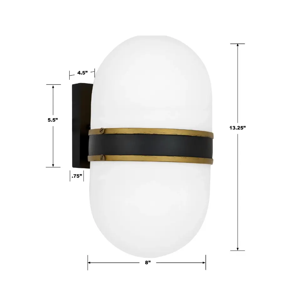 Capsule 8" Outdoor Sconce - Image 7