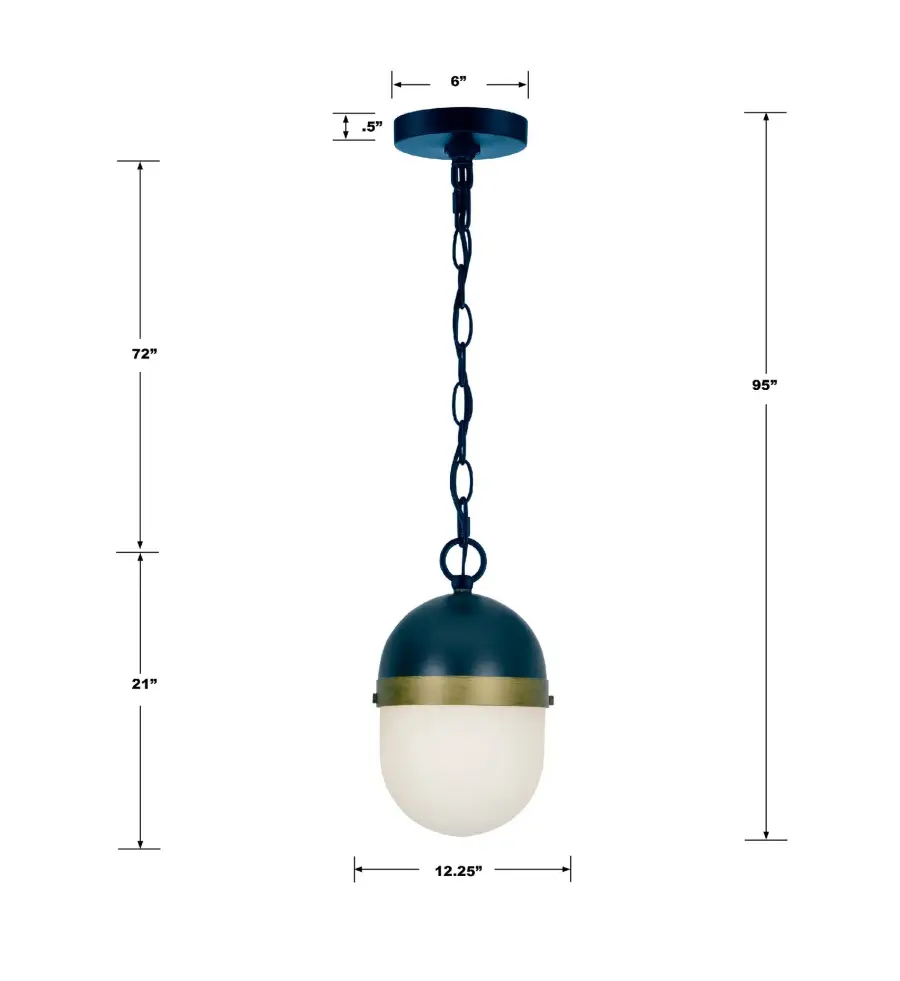 Capsule 12.25" Outdoor Pendant - Image 7