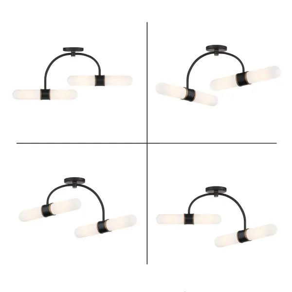 Bold Mid-Century Statement Piece with Futuristic Industrial Edge - Image 4