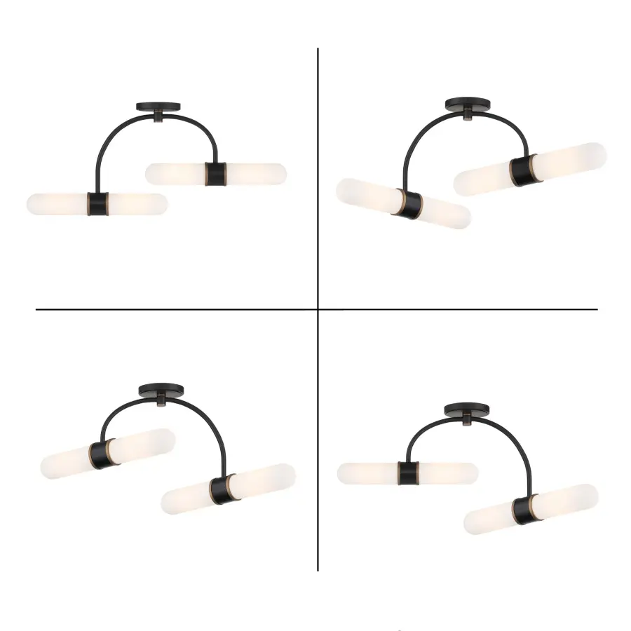 Bold Mid-Century Statement Piece with Futuristic Industrial Edge - Image 4