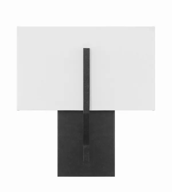Carlyn 10" Black Fabric Drum Sconce - Image 3
