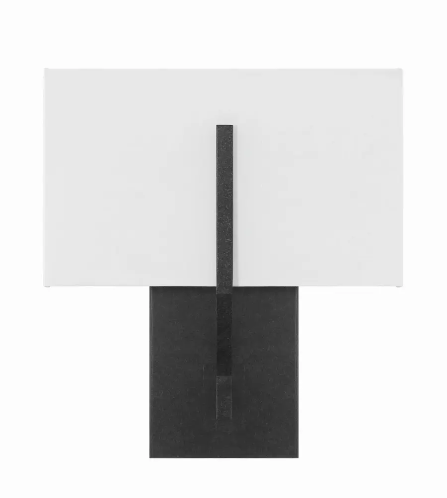 Carlyn 10" Black Fabric Drum Sconce - Image 3