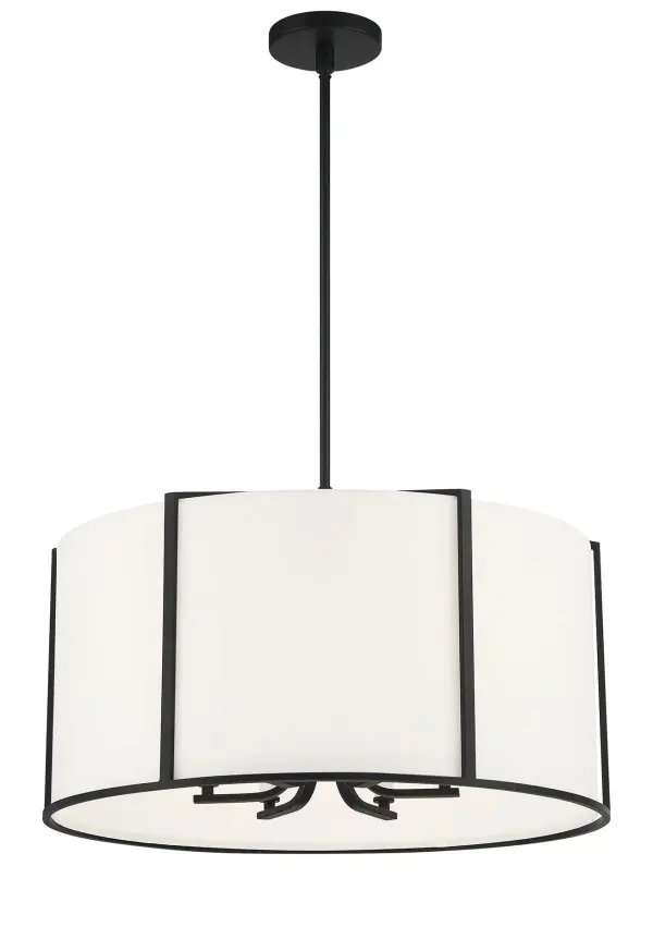 Carlyn 24" Drum Chandelier - Image 2