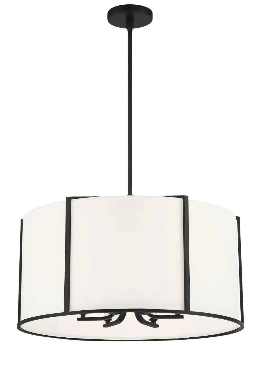 Carlyn 24" Drum Chandelier - Image 2