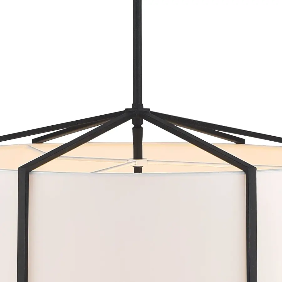 Carlyn 24" Drum Chandelier - Image 4