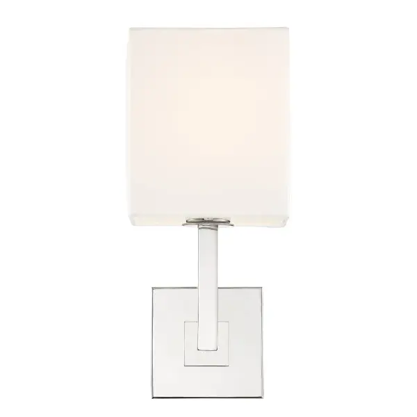 Chatham 6" Polished Nickel Sconce - Image 3