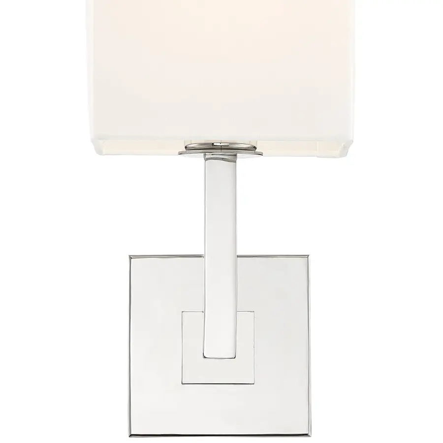 Chatham 6" Polished Nickel Sconce - Image 4