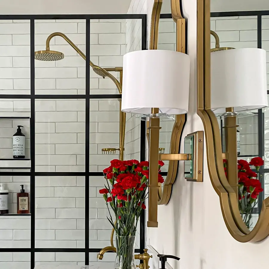 Clifton 8" Sconce in Aged Brass - Image 7
