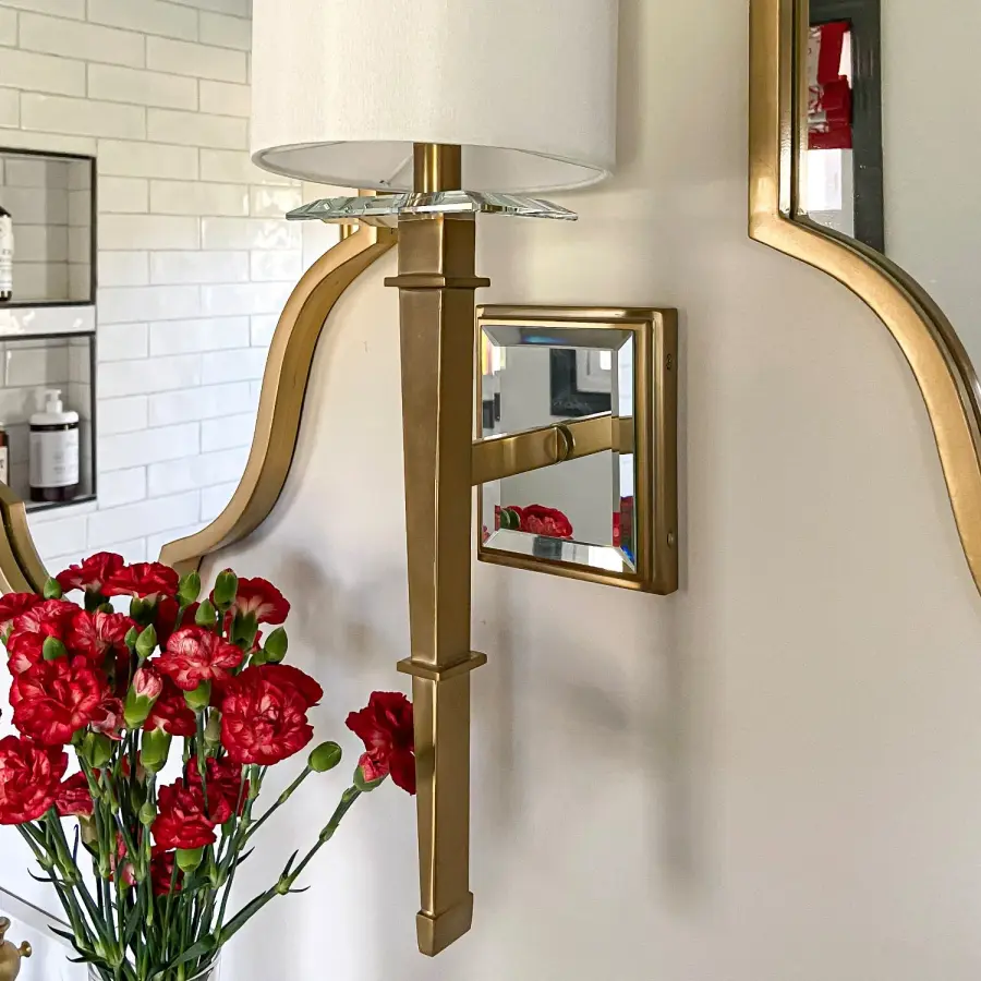 Clifton 8" Sconce in Aged Brass - Image 8