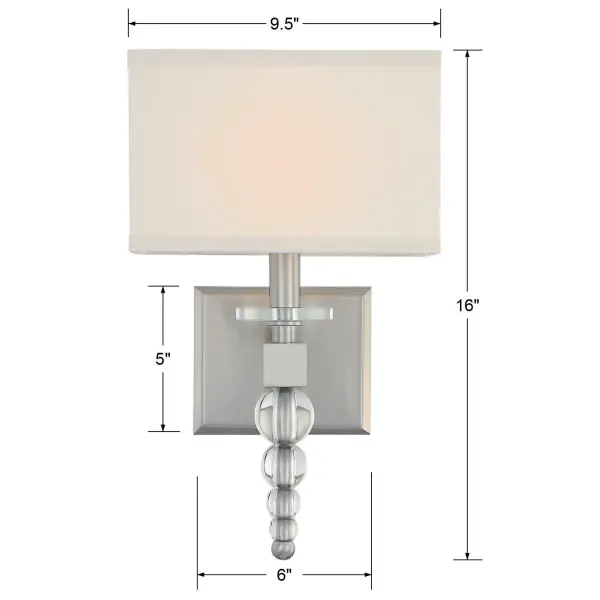 Clover 9.5" Wall Sconce - Image 12