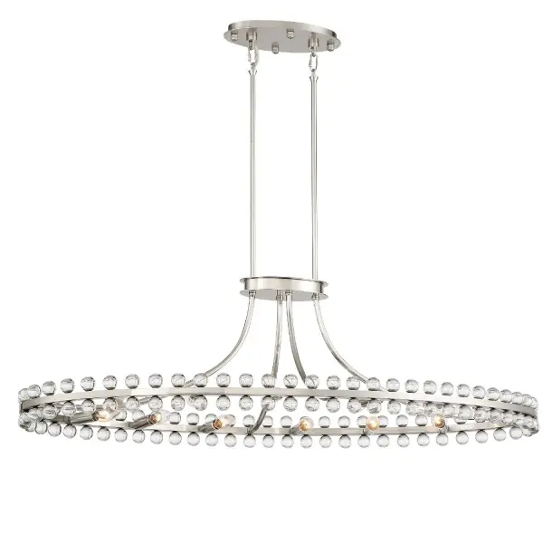 Clover 45" Oval Chandelier - Image 1