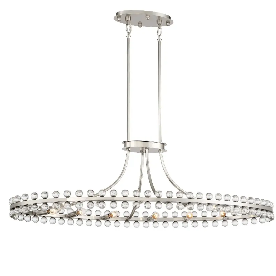 Clover 45" Oval Chandelier - Image 1
