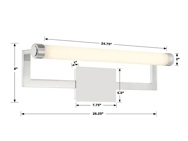 Clinton 26.25" Integrated LED Picture Light - Image 20