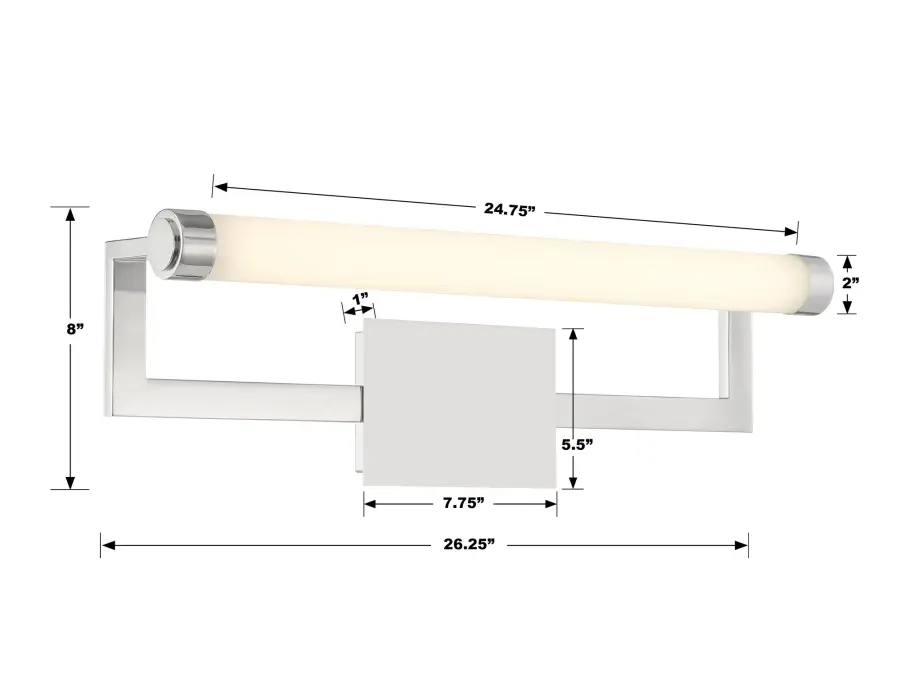 Clinton 26.25" Integrated LED Picture Light - Image 20