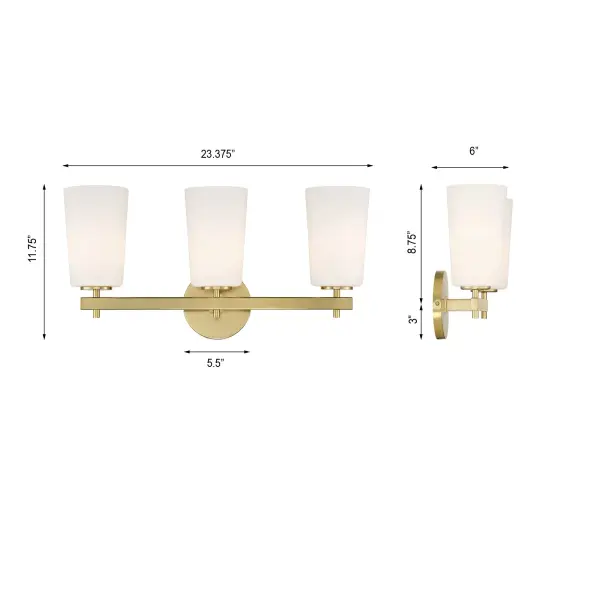 Colton 23.25" Bathroom Vanity Light - Image 5