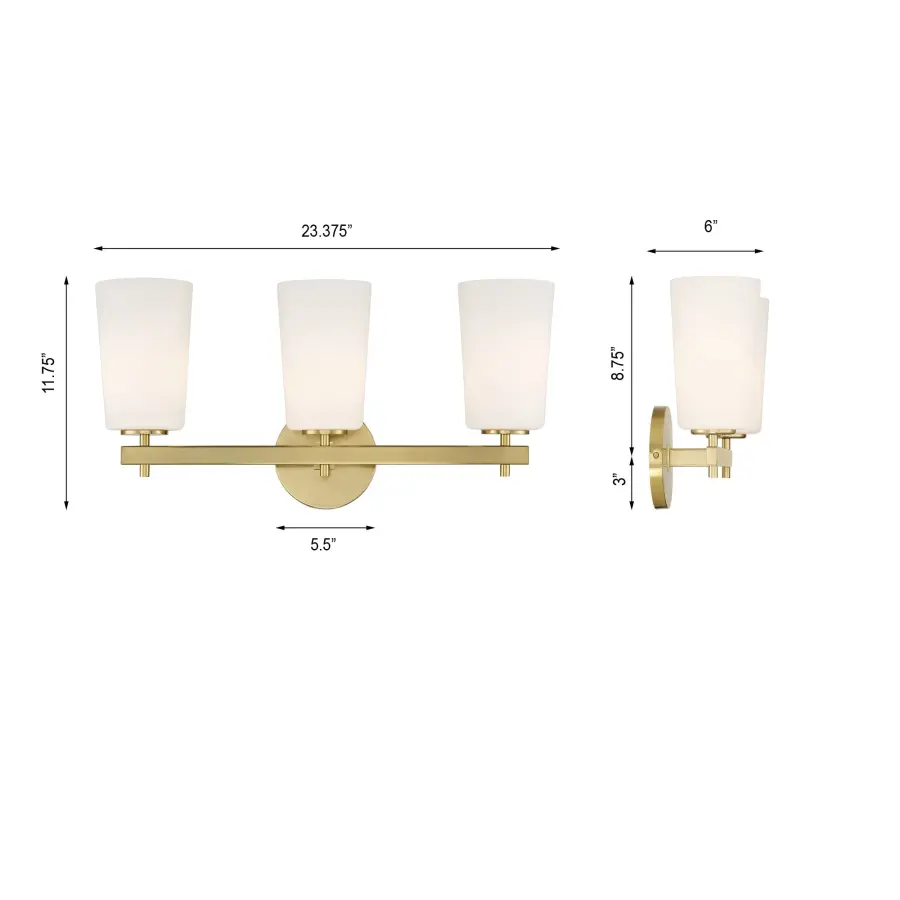 Colton 23.25" Bathroom Vanity Light - Image 5