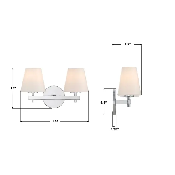 Colton 16" Black Sconce - Image 15