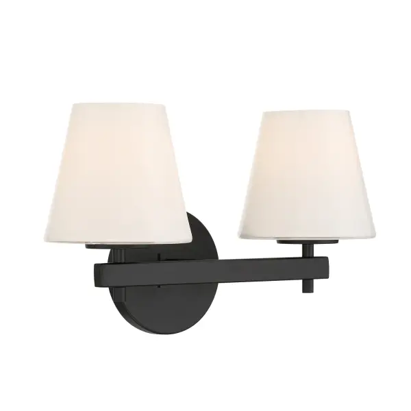 Colton 16" Black Sconce - Image 19