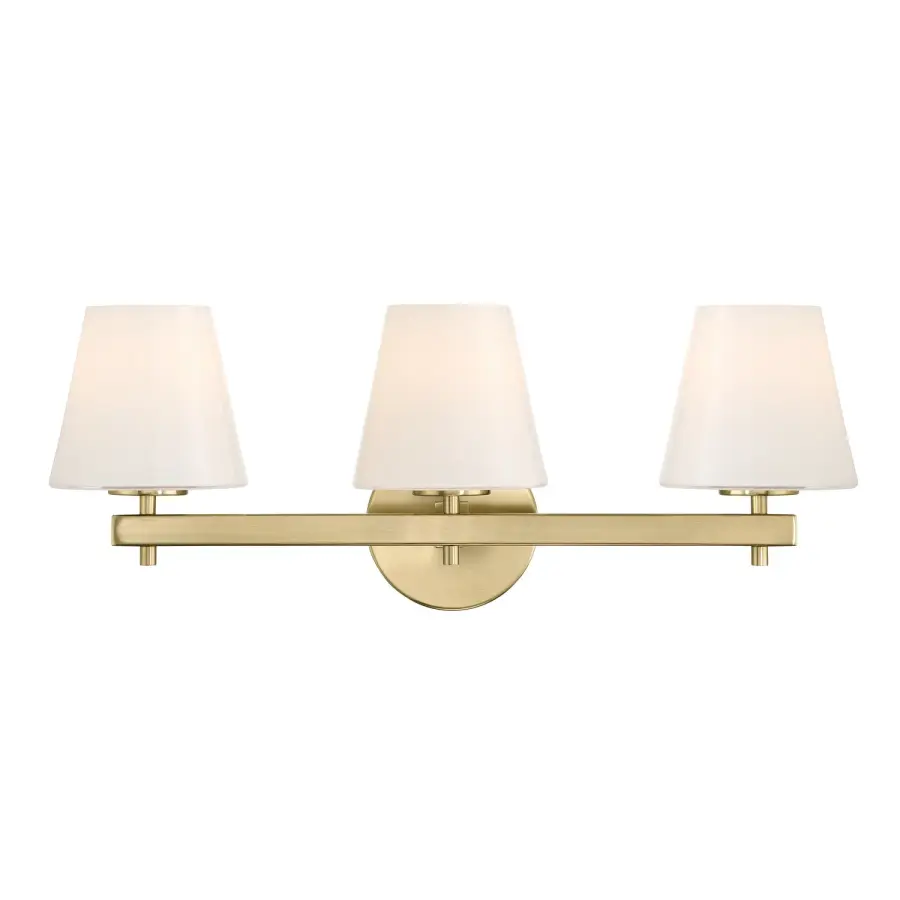 Colton 24.5" Bathroom Vanity Light in Black - Image 1
