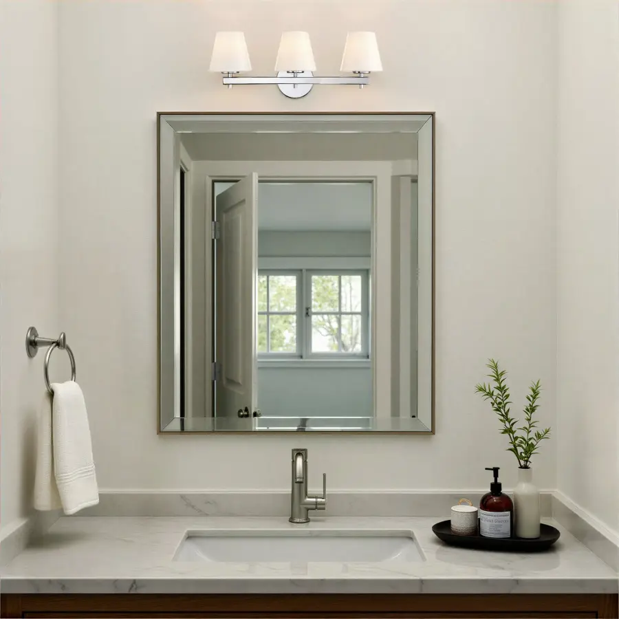 Colton 24.5" Bathroom Vanity Light in Black - Image 14
