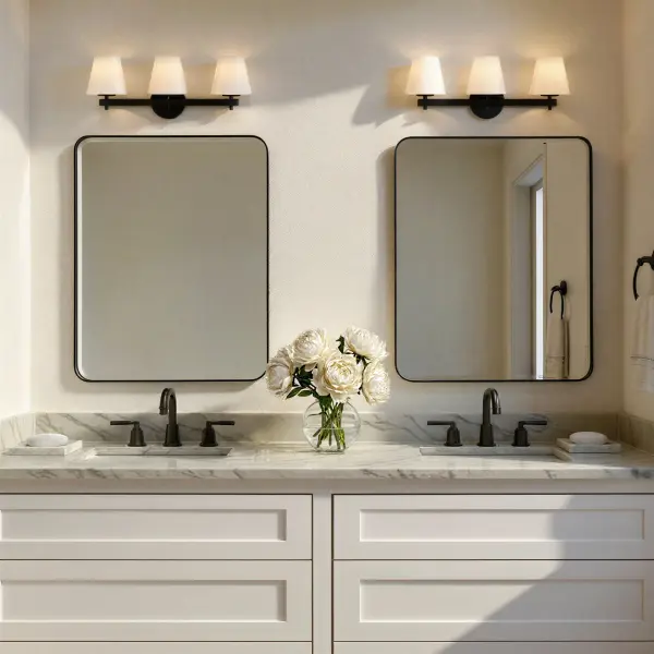 Colton 24.5" Bathroom Vanity Light in Black - Image 22