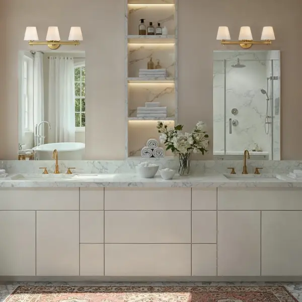 Colton 24.5" Bathroom Vanity Light in Black - Image 6