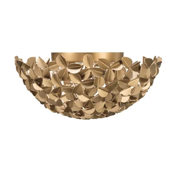 Cora 16" Flush Mount in Soft Gold - Image 2