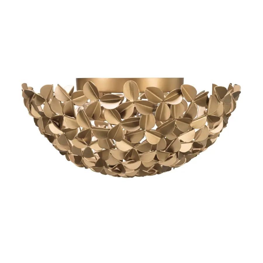 Cora 16" Flush Mount in Soft Gold - Image 2