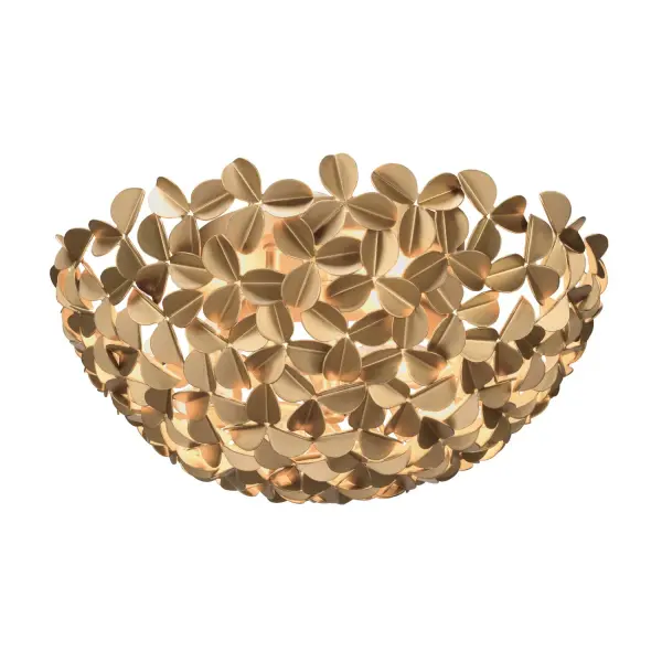 Cora 16" Flush Mount in Soft Gold - Image 3