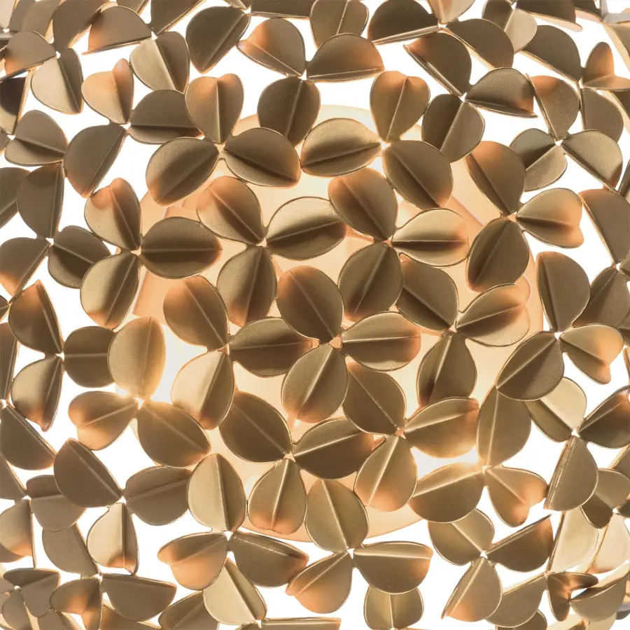 Cora 16" Flush Mount in Soft Gold - Image 5