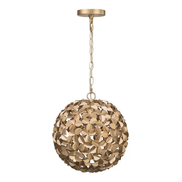 Cora 13" Chandelier in Soft Gold - Image 2