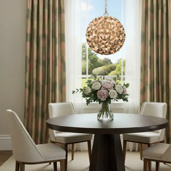 Cora 13" Chandelier in Soft Gold - Image 6