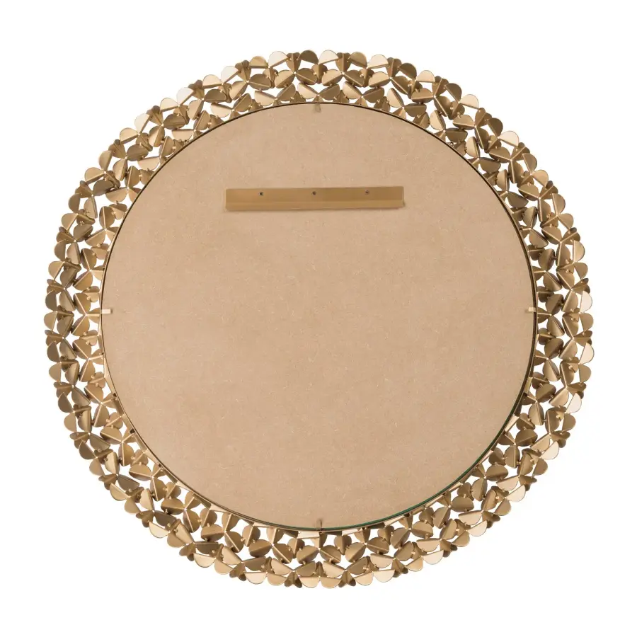 Cora 30" Decorative Mirror in Soft Gold - Image 5