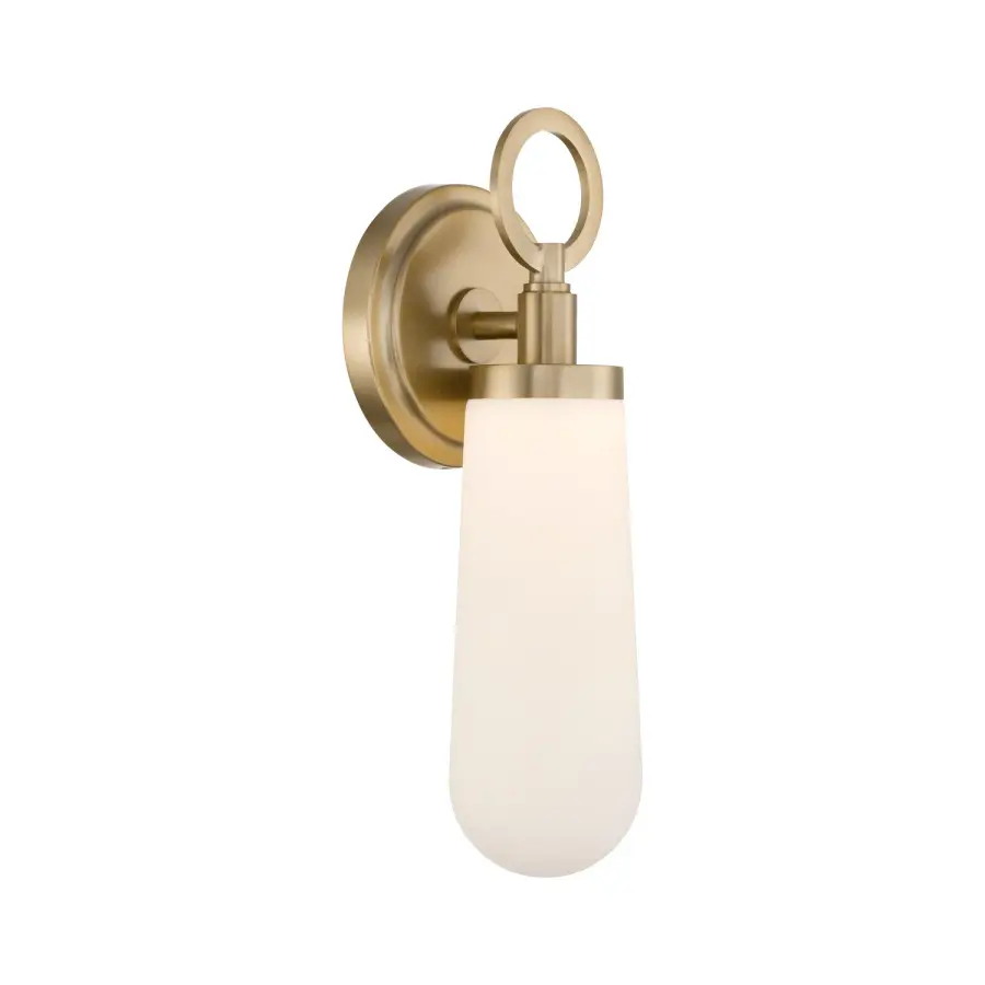 Calvin 4.75" Integrated LED Sconce in Polished Nickel - Image 1