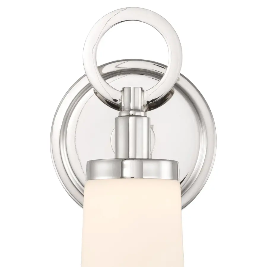 Calvin 4.75" Integrated LED Sconce in Polished Nickel - Image 13