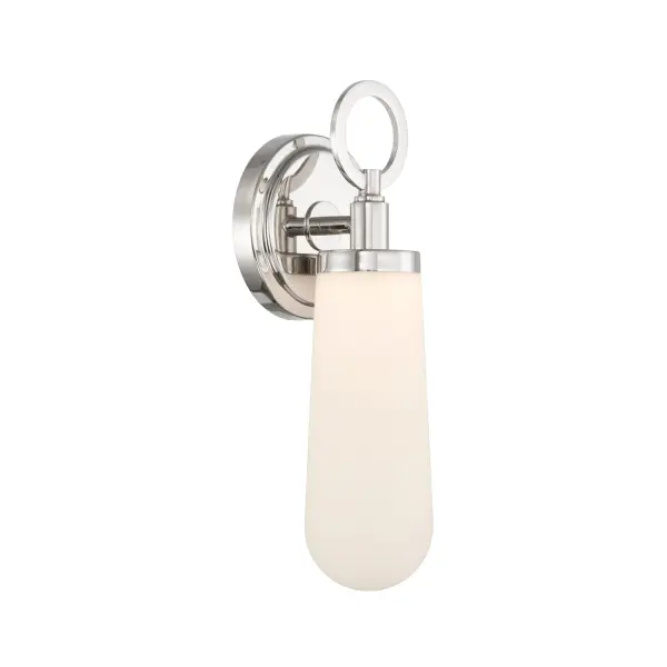 Calvin 4.75" Integrated LED Sconce in Polished Nickel - Image 9