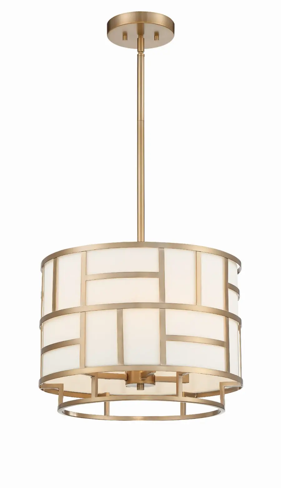 Danielson 16.75" Chandelier in Vibrant Gold - Image 1
