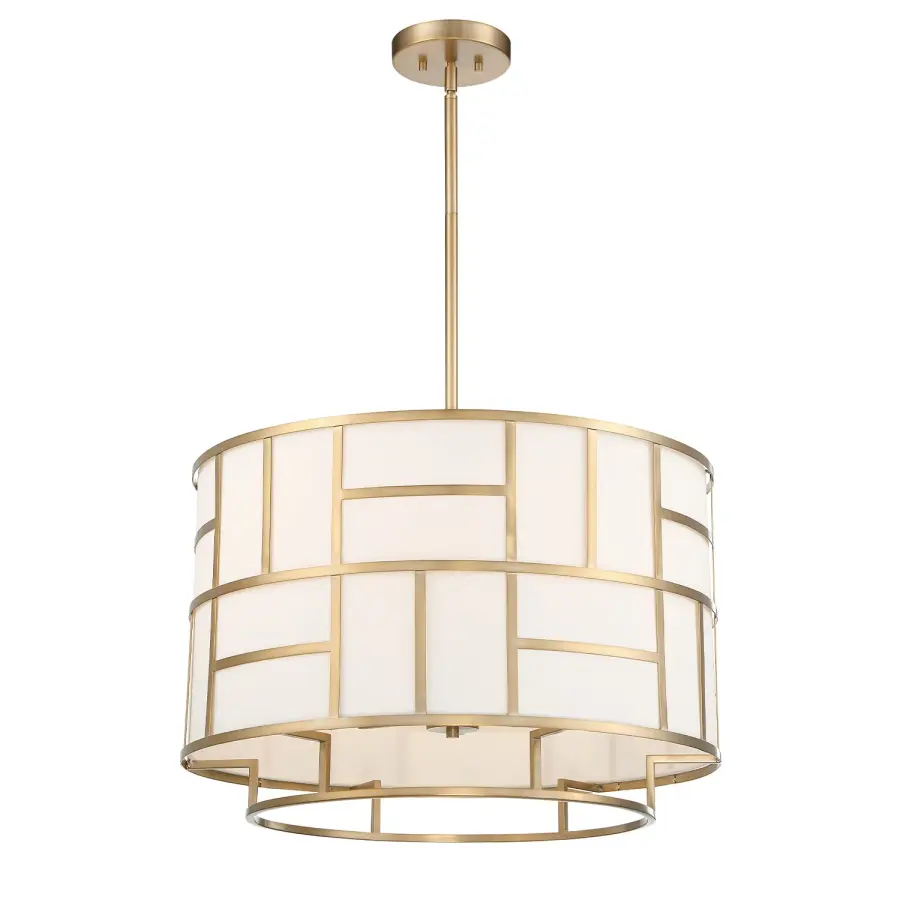 Danielson 24.75" Chandelier in Vibrant Gold - Image 2