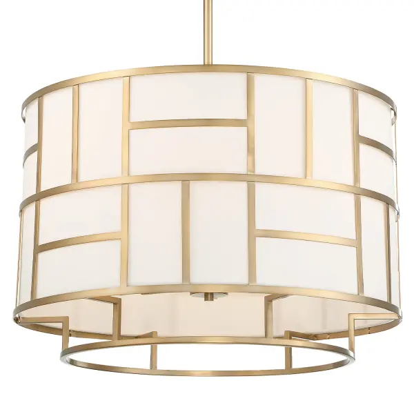 Danielson 24.75" Chandelier in Vibrant Gold - Image 3