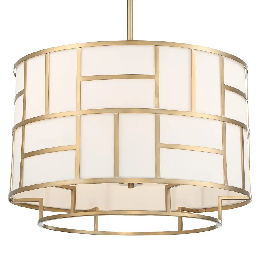 Danielson 24.75" Chandelier in Vibrant Gold - Image 3