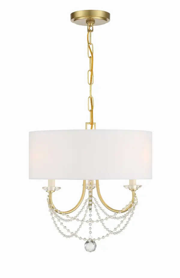 Delilah 15.75" Crystal Chandelier - Image 1
