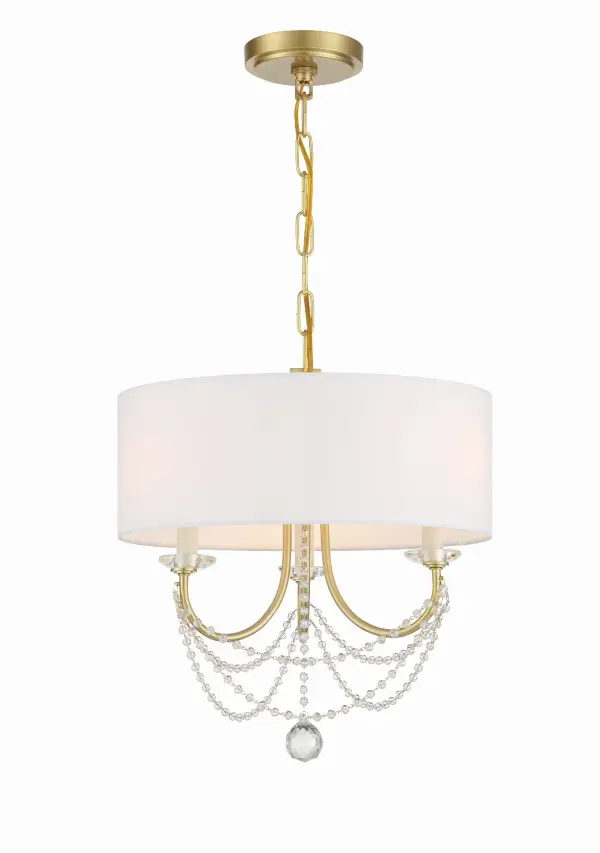 Delilah 15.75" Crystal Chandelier - Image 2